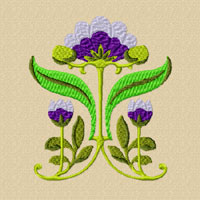 Art Nouveau Quilt Motifs/Blocks Machine Embroidery Designs
