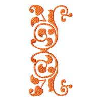 Autumn Leaves Ornaments Machine Embroidery Designs