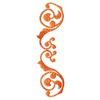 Autumn Leaves Ornaments Machine Embroidery Designs