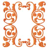 Autumn Leaves Ornaments Machine Embroidery Designs