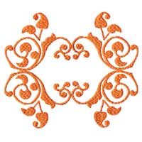 Autumn Leaves Ornaments Machine Embroidery Designs
