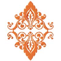Autumn Leaves Ornaments Machine Embroidery Designs