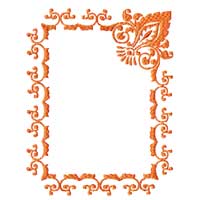 Autumn Leaves Ornaments Machine Embroidery Designs
