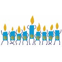 Hanukkah Machine Embroidery Design