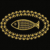 Fish Machine Embroidery Design