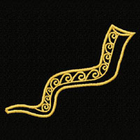 Shofar Machine Embroidery Design