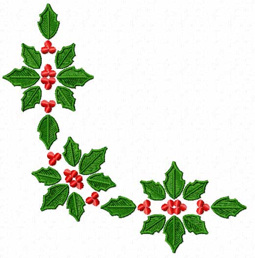 clipart christmas corner borders - photo #9