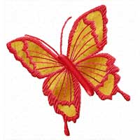 Butterfly Machine Embroidery design