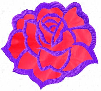 Machine Embroidery Designs - A Rose is a Rose Set