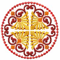 Oriental Quilt Motifs/Blocks Machine Embroidery Designs