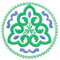 Oriental Quilt Motifs/Blocks Machine Embroidery Designs