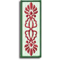 Butterfly  Bookmark Machine Embroidery Design