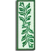 Butterfly Bookmark Machine Embroidery Design