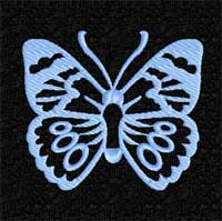 Butterfly Machine Embroidery design