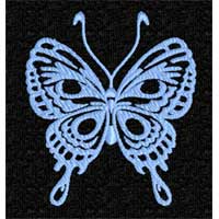 Butterfly Machine Embroidery design