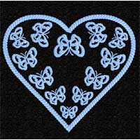 Butterfly Machine Embroidery design