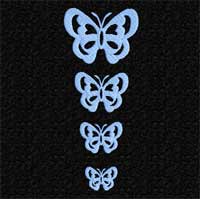 Butterfly Machine Embroidery design