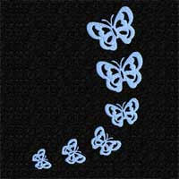 Butterfly Machine Embroidery design