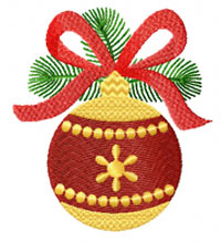 Christmas Tree Machine Embroidery Design