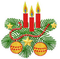 Christmas Tree Motifs Machine Embroidery Designs set