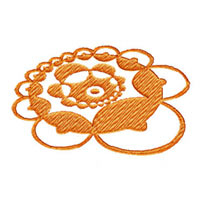 Crop Circle Ornament Machine Embroidery Designs
