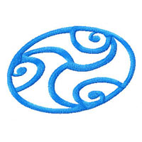 Crop Circle Ornament Machine Embroidery Designs