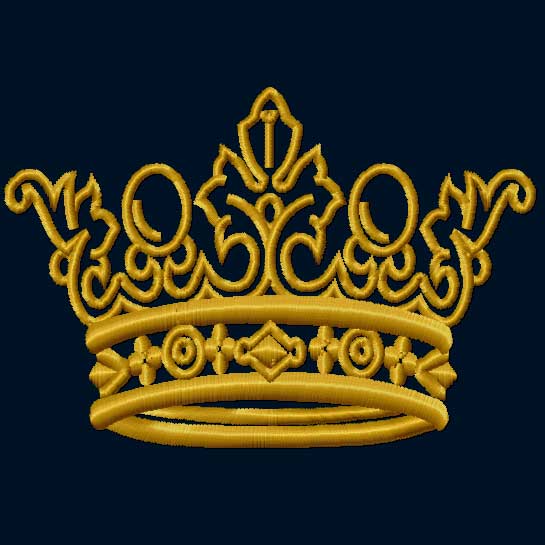4Hobbycom Machine Embroidery Designs Heraldic Crowns 9