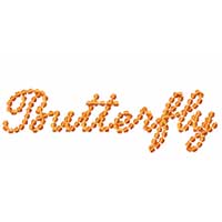 Fairy Butterfly Machine Embroidery Design