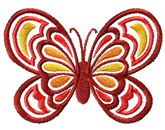 Butterflies Machine embroidery designsApplique 4x4 set eBay
