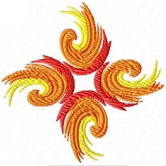 Free Feng Shui Fenix Phoenix Machine Embroidery design