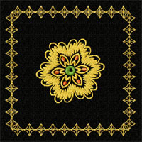 Birds and Flowers Machine Embroidery Design