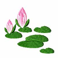 Feng Shui Rainbow Gold Fish Machine Embroidery Designs
