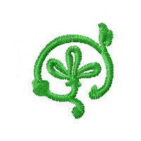 Green Ornaments Machine Embroidery Designs