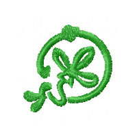 Green Ornaments Machine Embroidery Designs