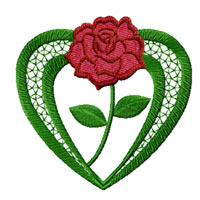 Heart Machine Embroidery Designs