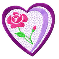Heart Machine Embroidery Designs