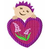 Valentines Machine Embroidery Design