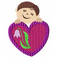 Valentines Machine Embroidery Design