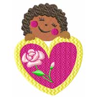 Valentines Machine Embroidery Design