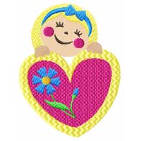 Valentines Machine Embroidery Design