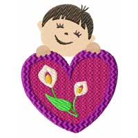 Valentines Machine Embroidery Design