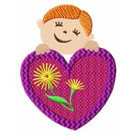 Valentines Machine Embroidery Design