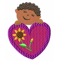 Valentines Machine Embroidery Design