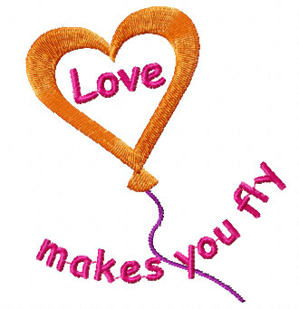 Valentine HeartsLove Is Machine embroidery designs 4x4  