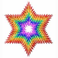 Star of David Machine Embroidery Design