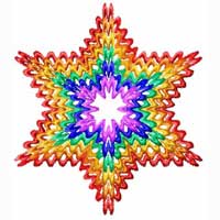 Star of David Machine Embroidery Design