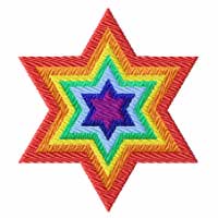 Star of David Machine Embroidery Design