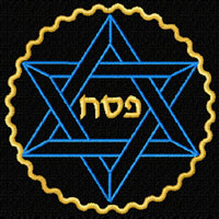 Passover Machine Embroidery Design