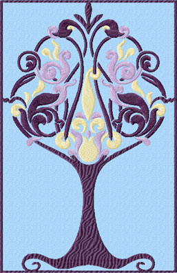 Renaissance Machine Embroidery design
