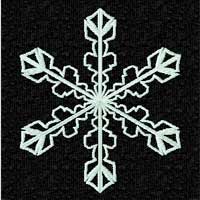 Snowflake Embroidery Design